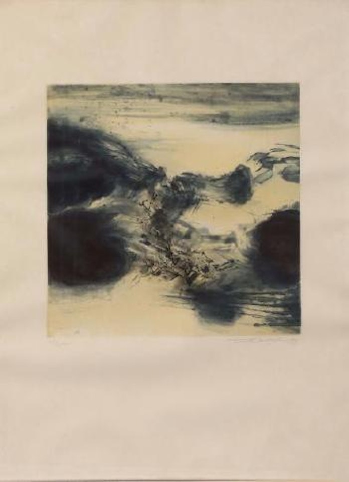 Composition ,
1973 by Zao Wou-Ki