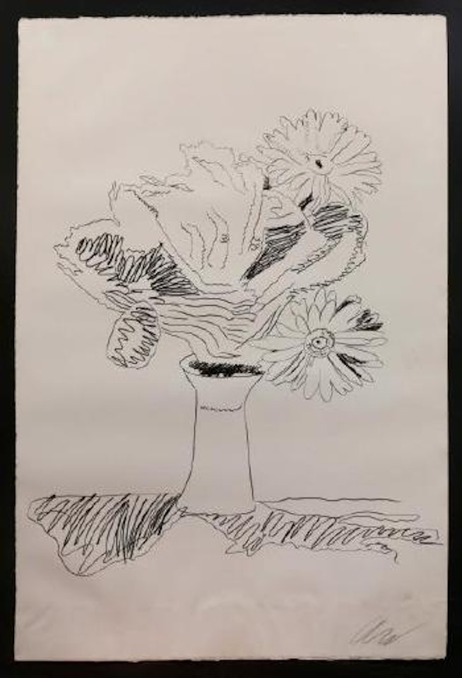 Vase de fleurs ,
1974 by Andy Warhol