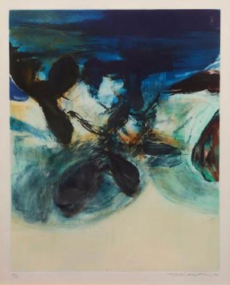 Composition ,
1978 by Zao Wou-Ki