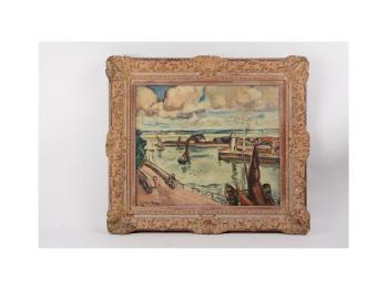 Port d’Honfleur ,
1934 by Othon Friesz