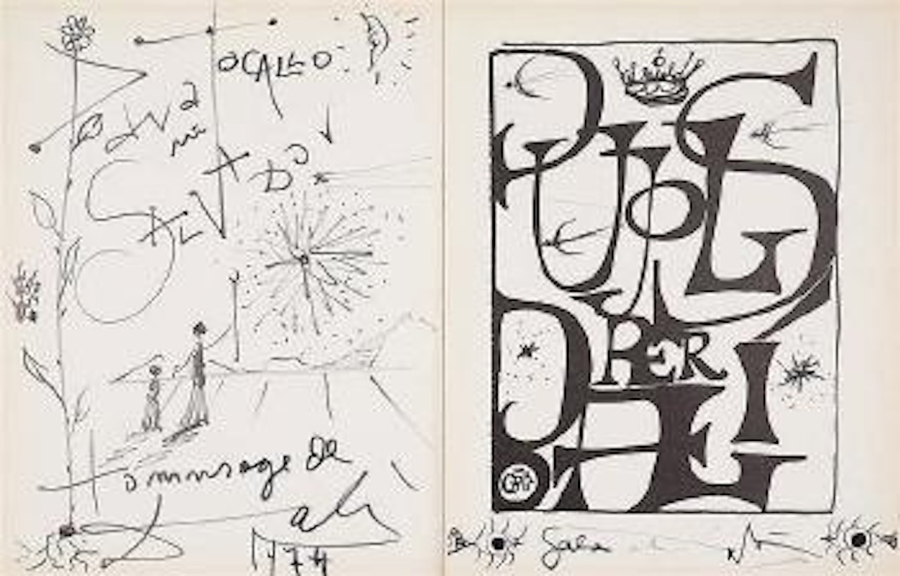 [Untitled] ,
1974 by Salvador Dali