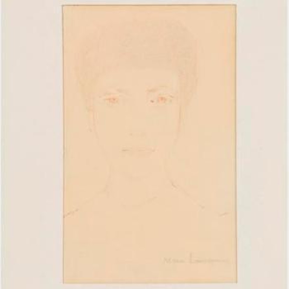 Son portrait ,
1905 by Marie Laurencin
