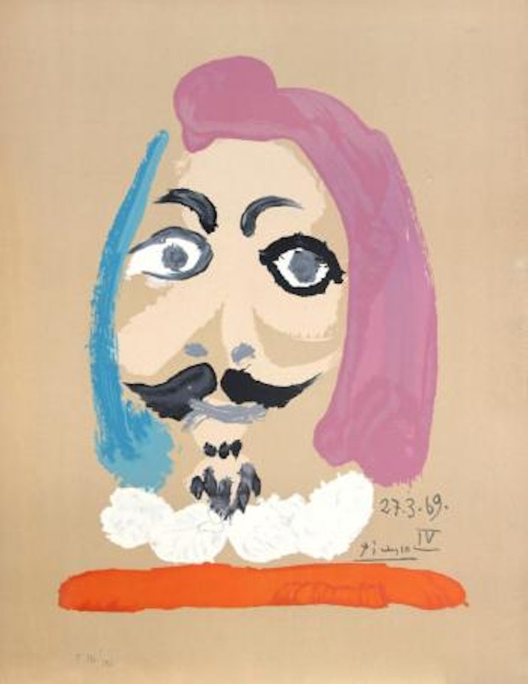 Portraits Imaginaires 27.3.69 ,
1969 by Pablo Picasso