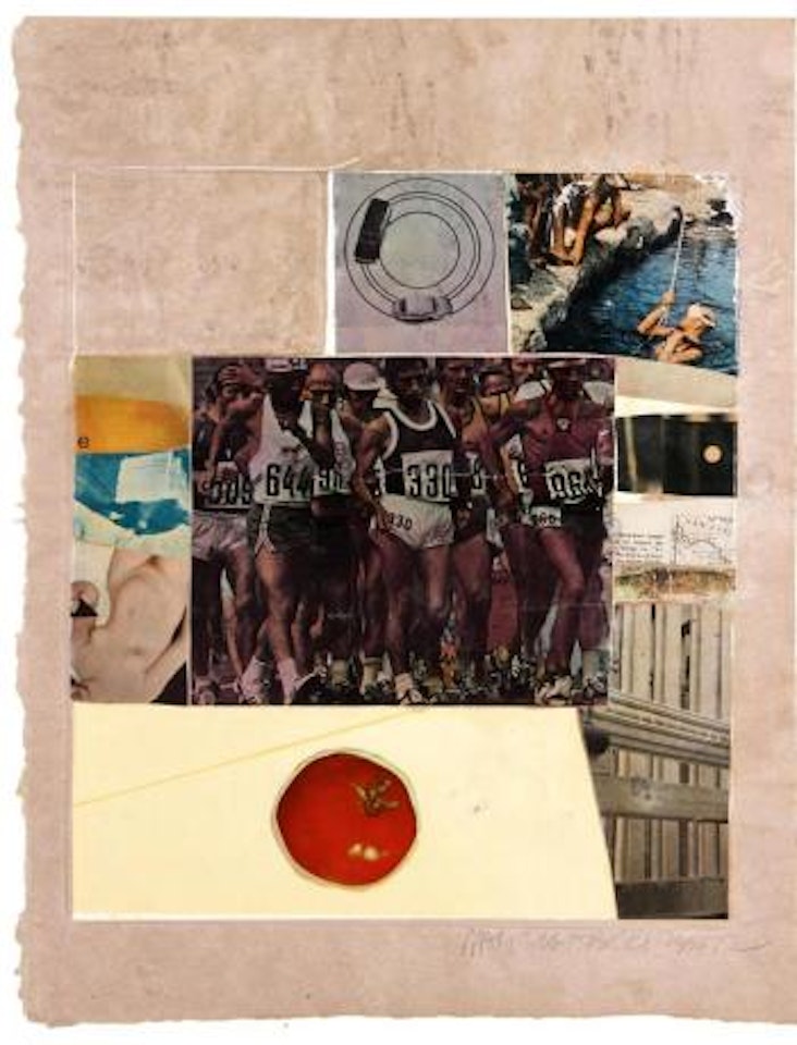 Horsefeathers Thirteen VIII ,
1972 by Robert Rauschenberg