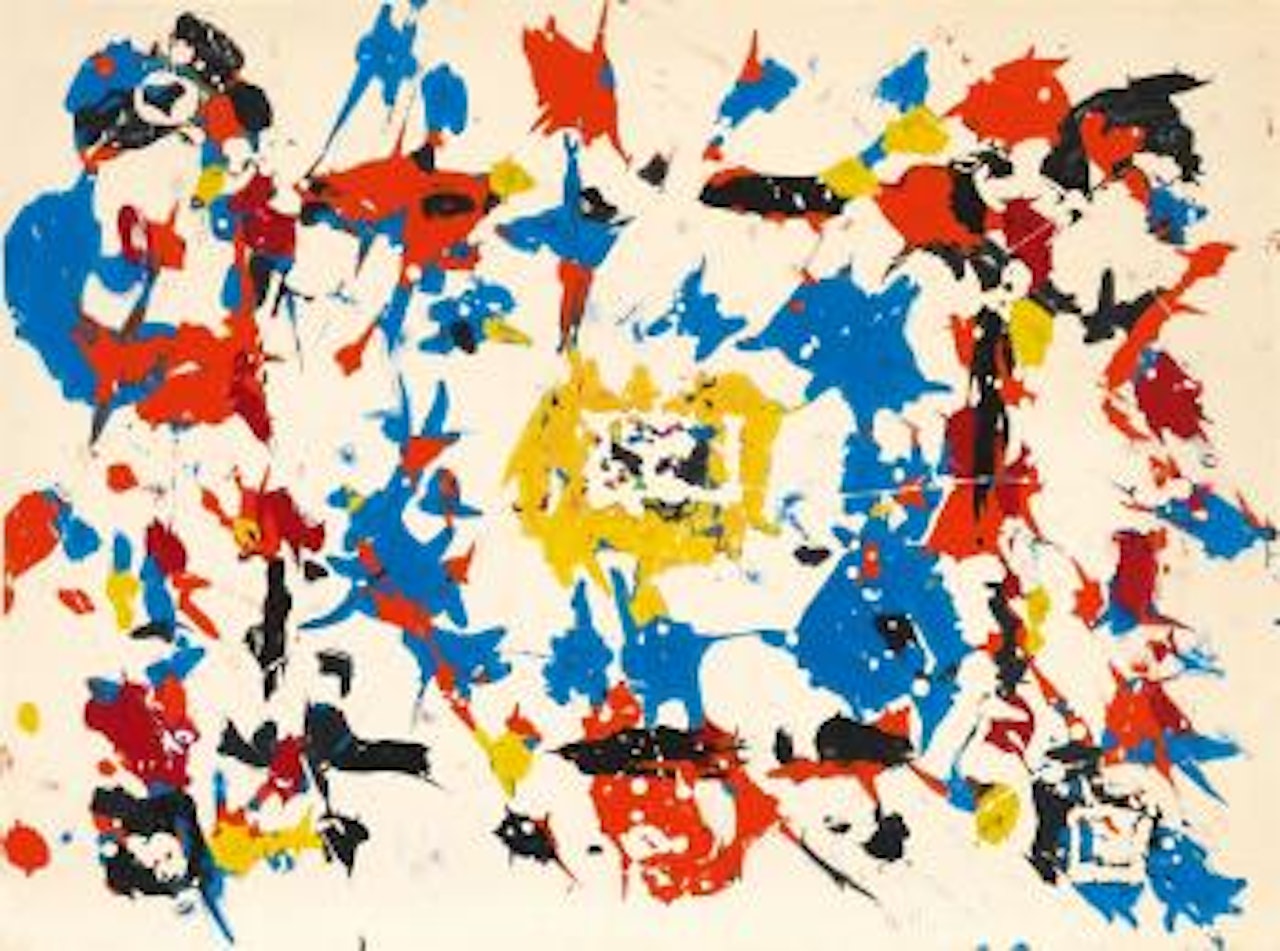 Untitled (SF 109s) ,
Circa
1980 by Sam Francis