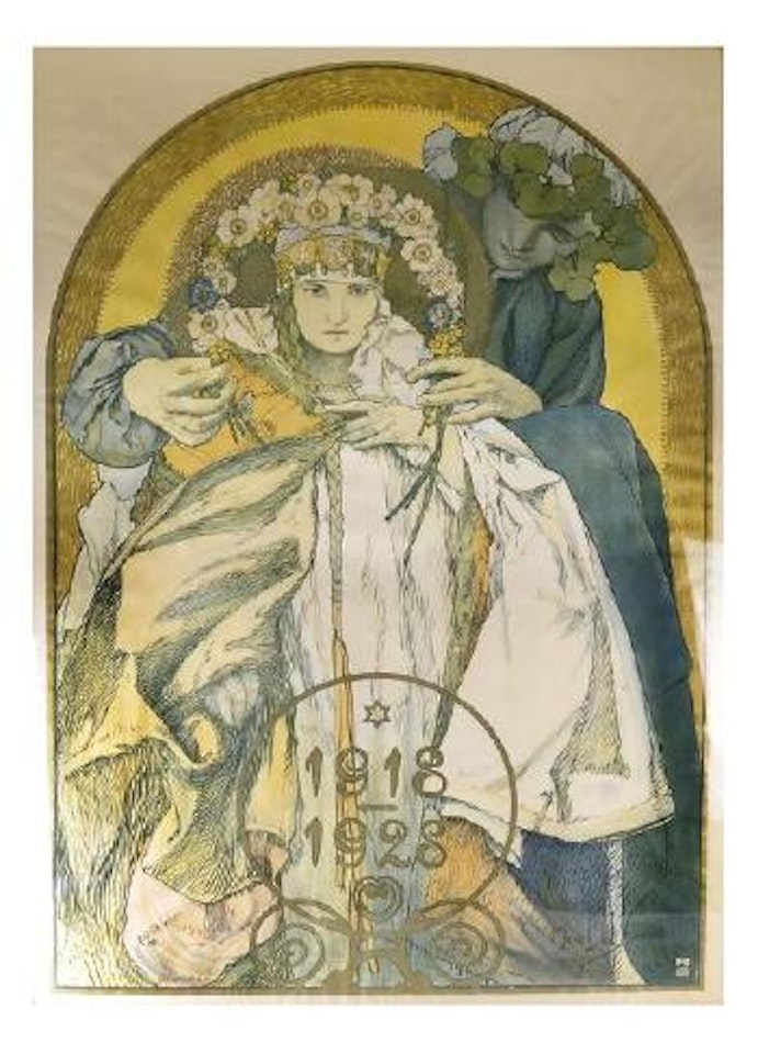 Czech Republic ,
1918
-
1928 by Alphonse Mucha
