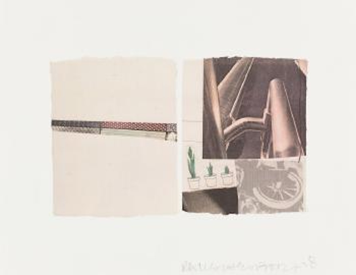 Pipeline ,
1978 by Robert Rauschenberg