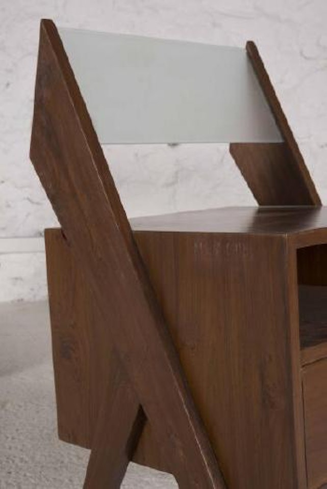 Chevets lumineux dits bedside table and light ,
Circa
1955 by Pierre Jeanneret