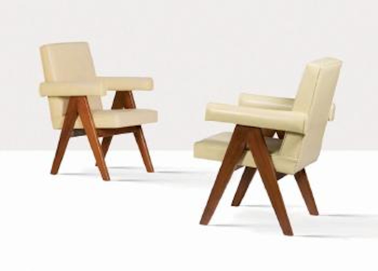 Fauteuils dits Senate chair ,
Circa
1955 by Pierre Jeanneret