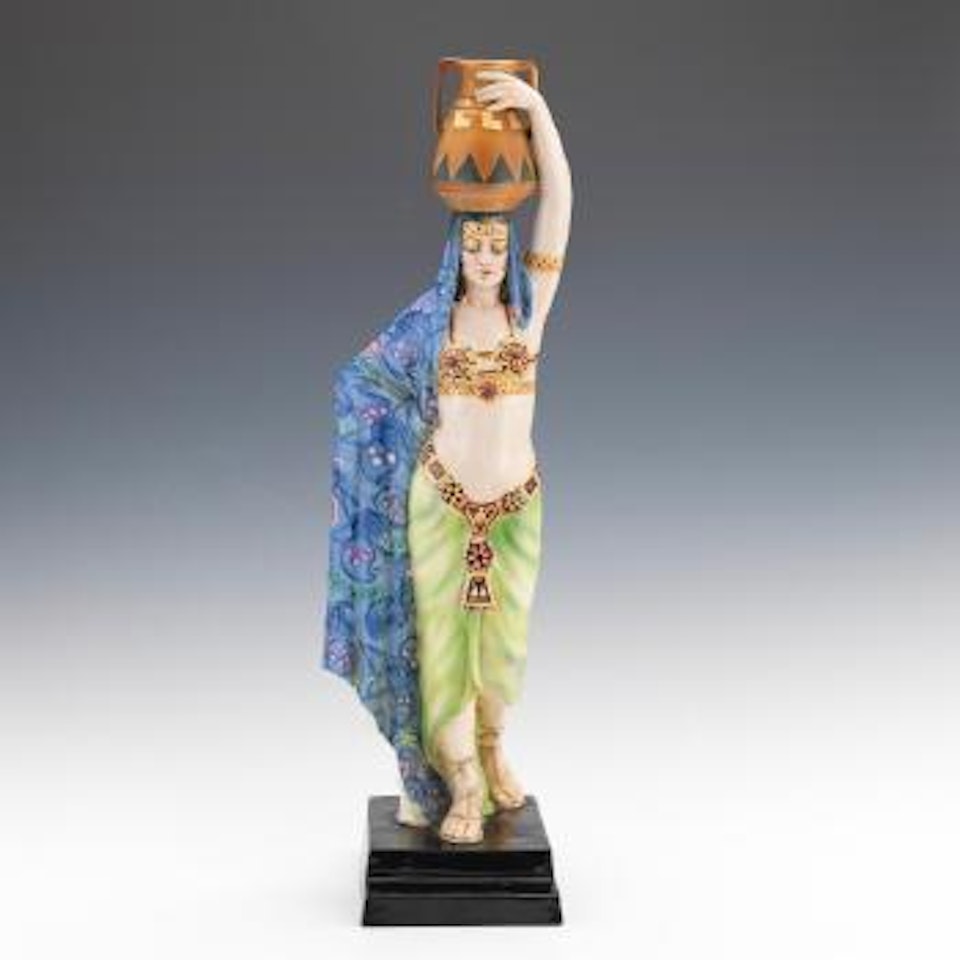 Art deco ceramic sculpture of Scheherazade ,
Circa
1925
Art deco ceramic sculpture of Scheherazade ,
Circa
1925 by Josef Lorenzl