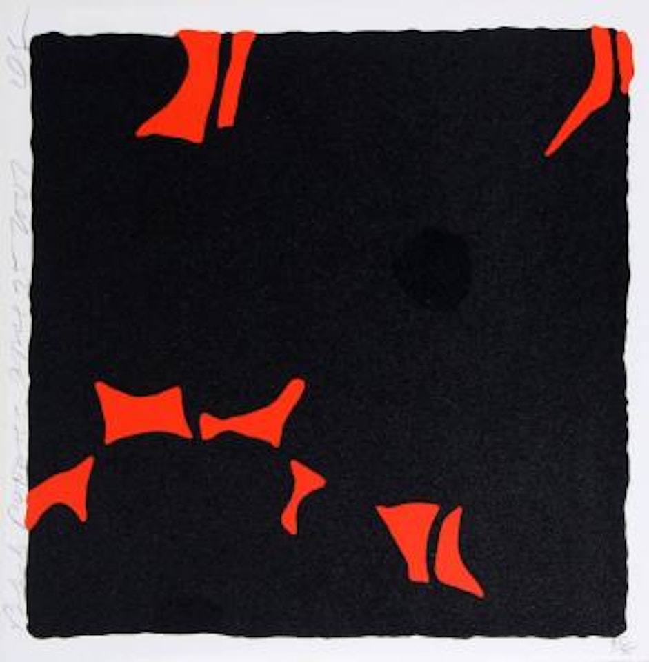 Black Poppies ,
2007 by Donald Sultan
