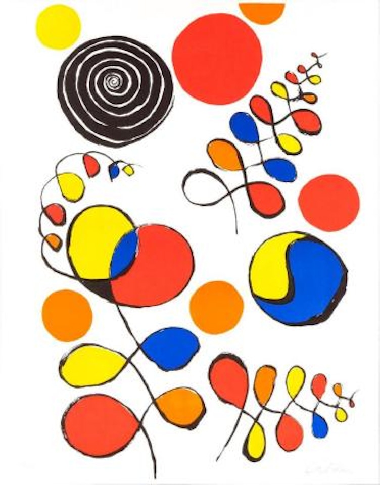 Floating Helix ,
1976 by Alexander Calder