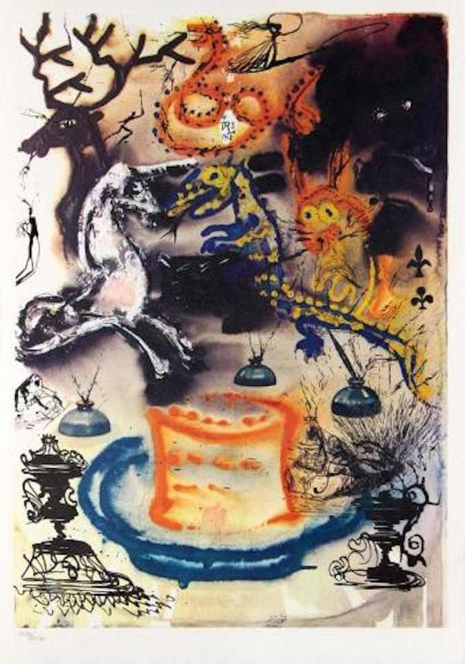 Who Stole the Tarts ,
1969 by Salvador Dali