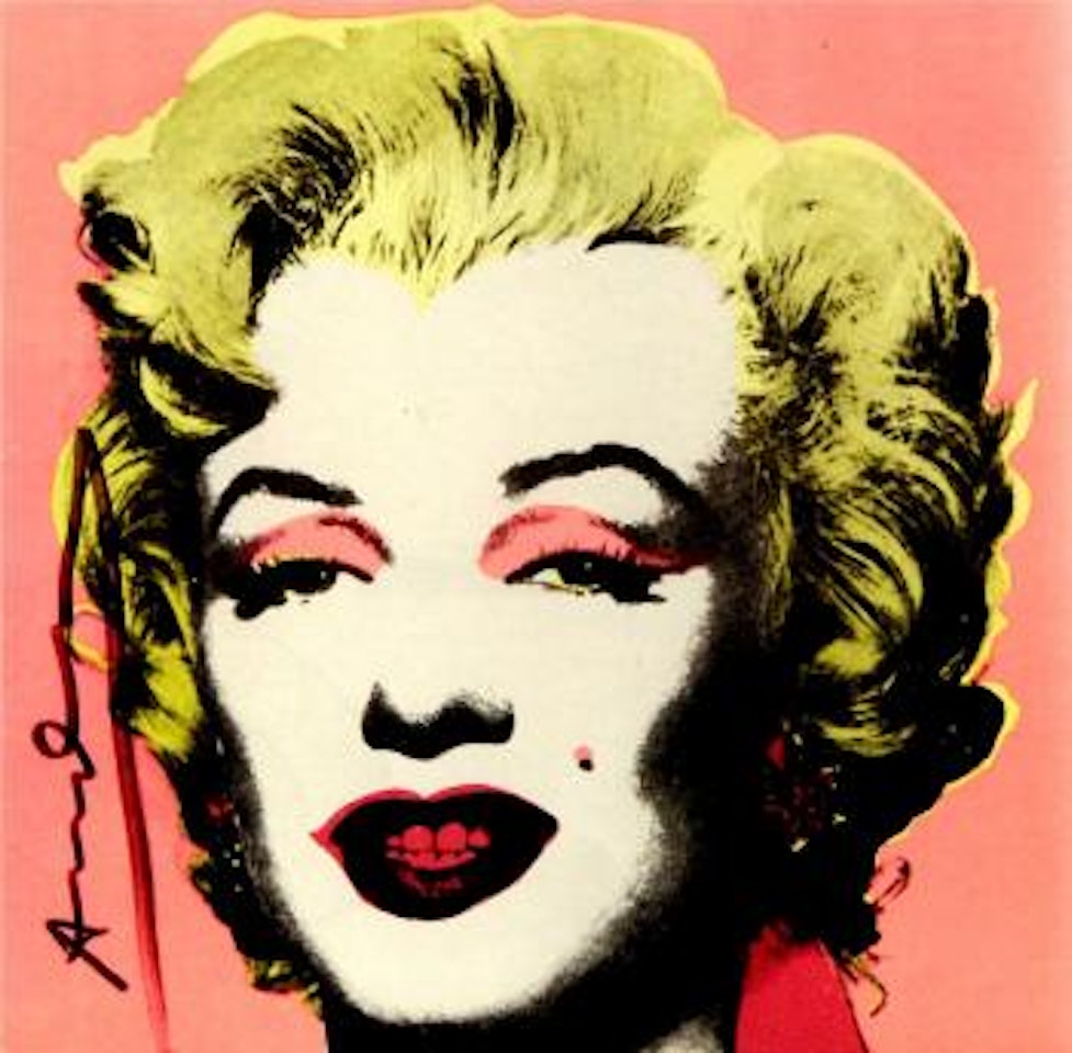 Marilyn ,
1981 by Andy Warhol