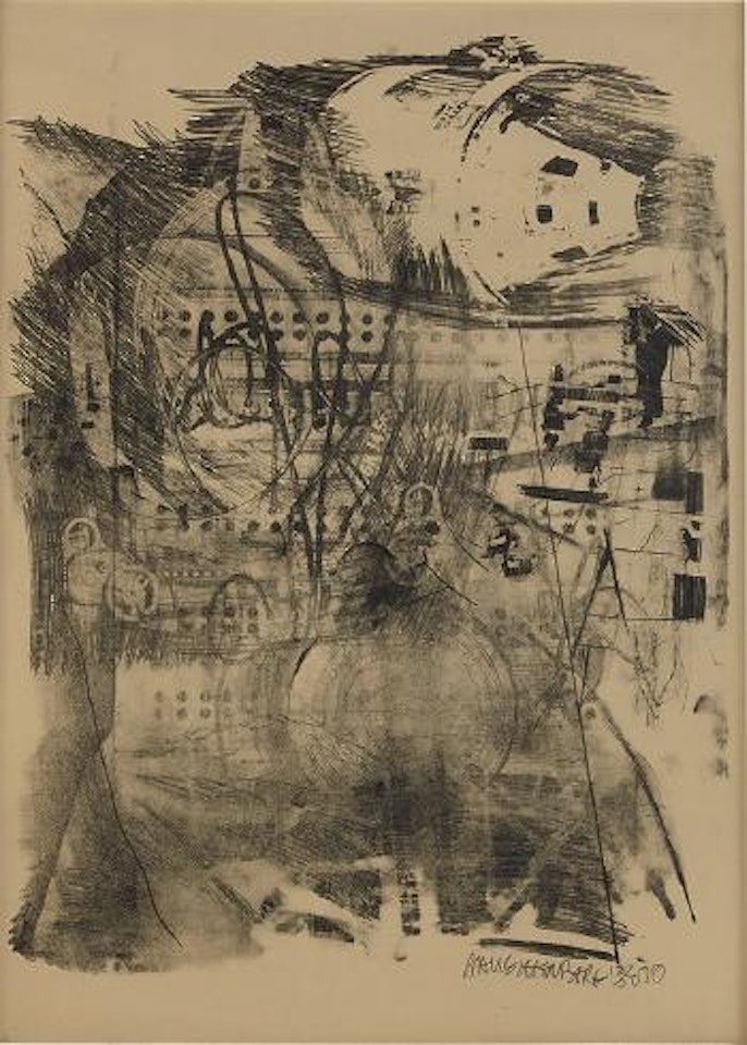 Strawboss (from Stoned Moon Series) ,
1970 by Robert Rauschenberg