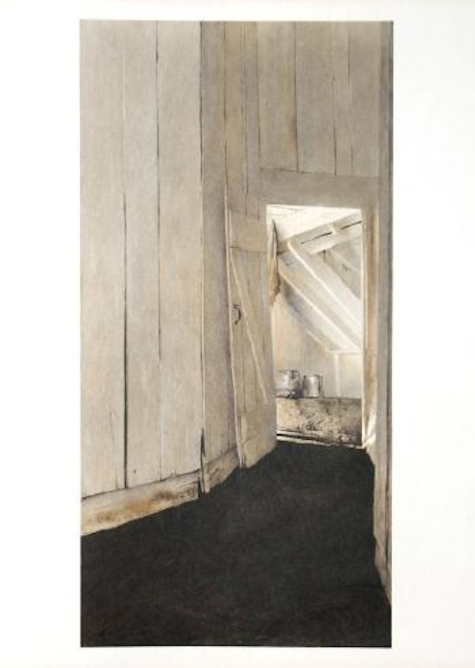Cooling Shed ,
1956 by Andrew Wyeth