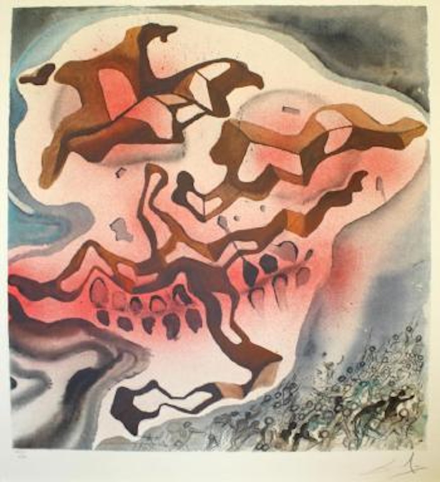 Aliyah the Rebirth of Israel ,
1976 by Salvador Dali