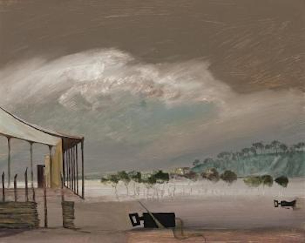 Glenrowan ,
1955 by Sidney Nolan