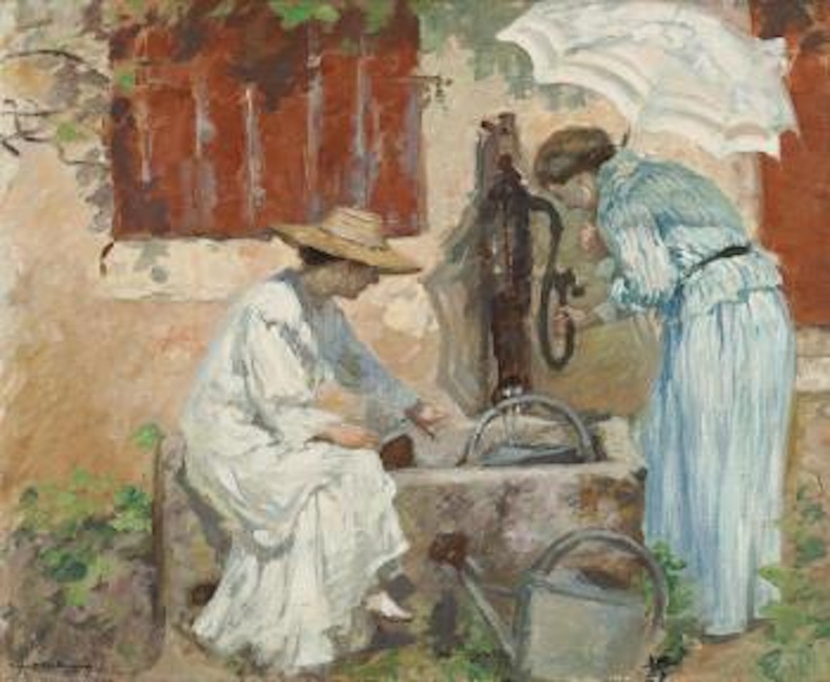 At the pump , by Rupert Charles Wulsten Bunny