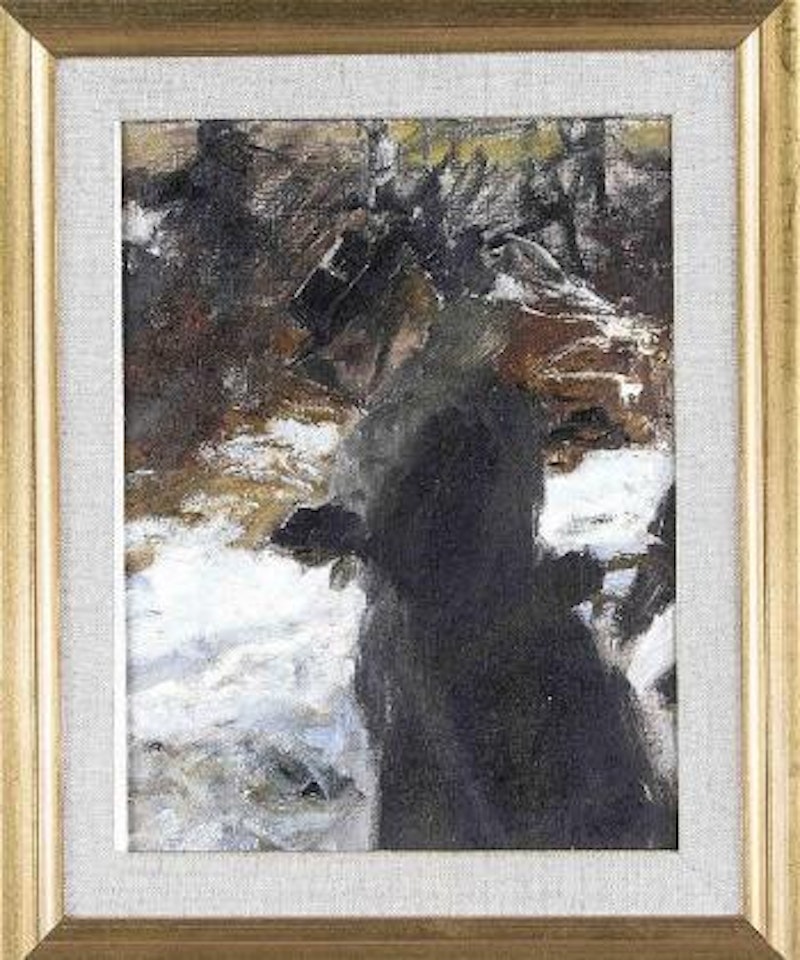Dame in Schwarz , by Alexander Koester