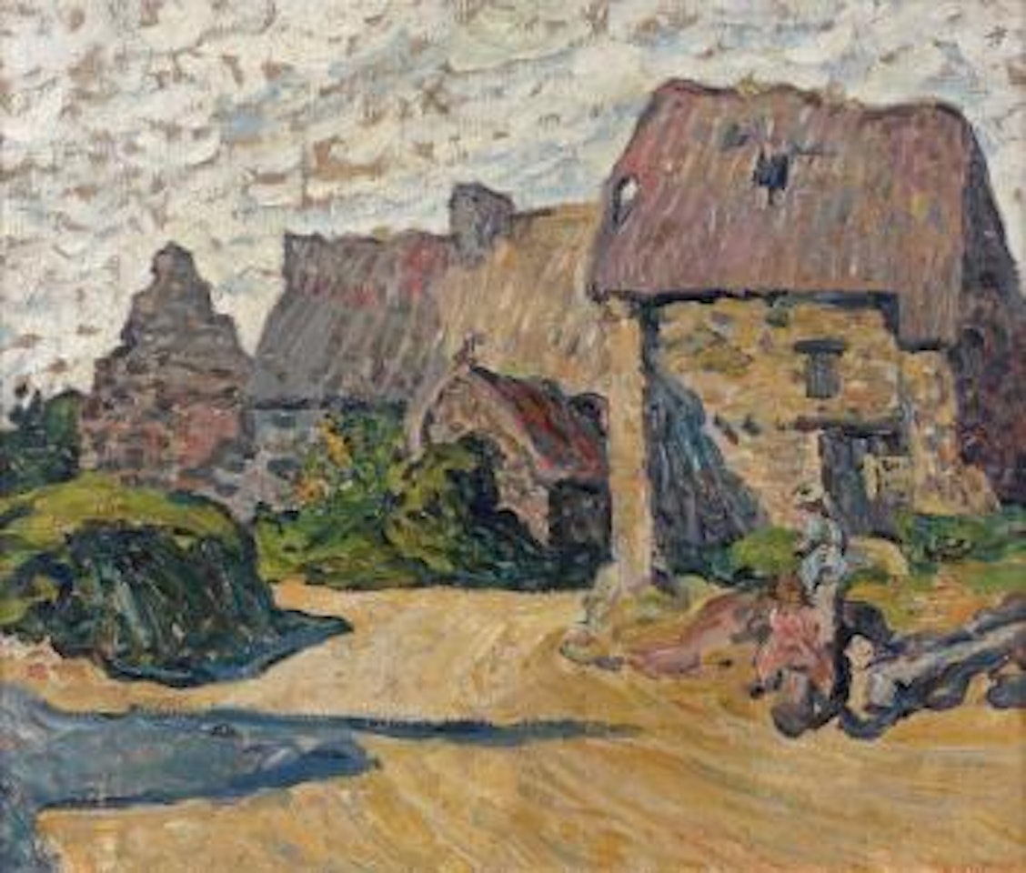 Les chaumières ,
Circa
1903 by Louis Valtat