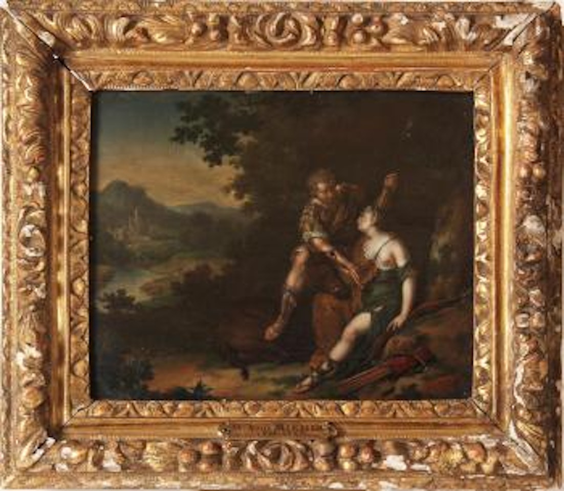 Méléagre et Atalante , by Willem van Mieris