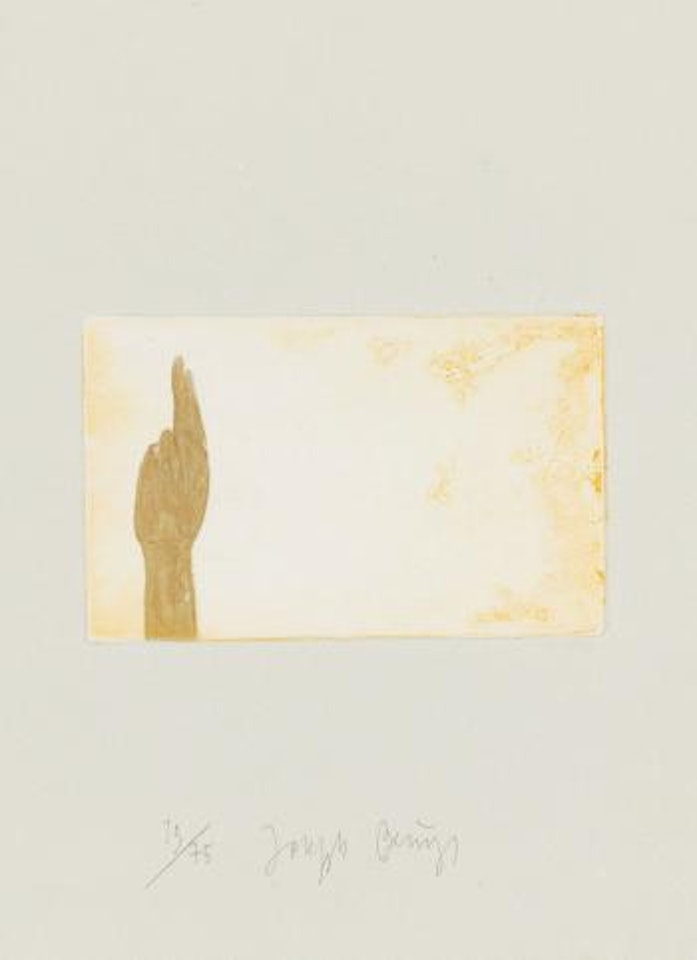Schwurhand ,
1980 by Joseph Beuys