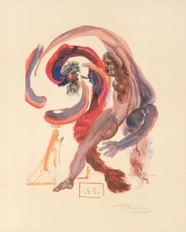 The slothful ,
1964 by Salvador Dali