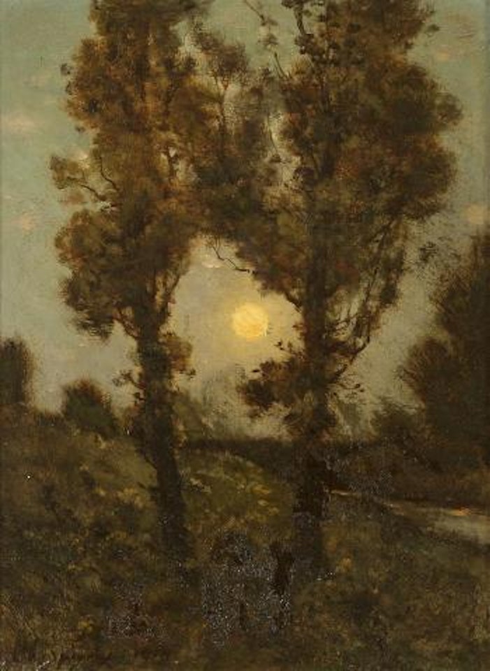 Clair de lune ,
1904 by Henri Harpignies