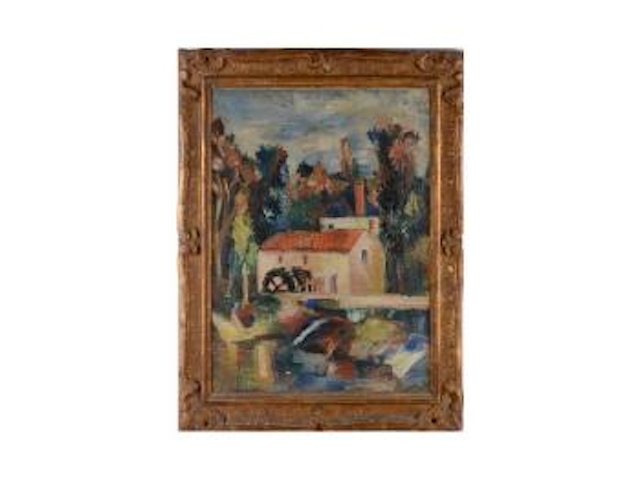 Le Moulin sur la rivière ,
1924 by Jean Dufy