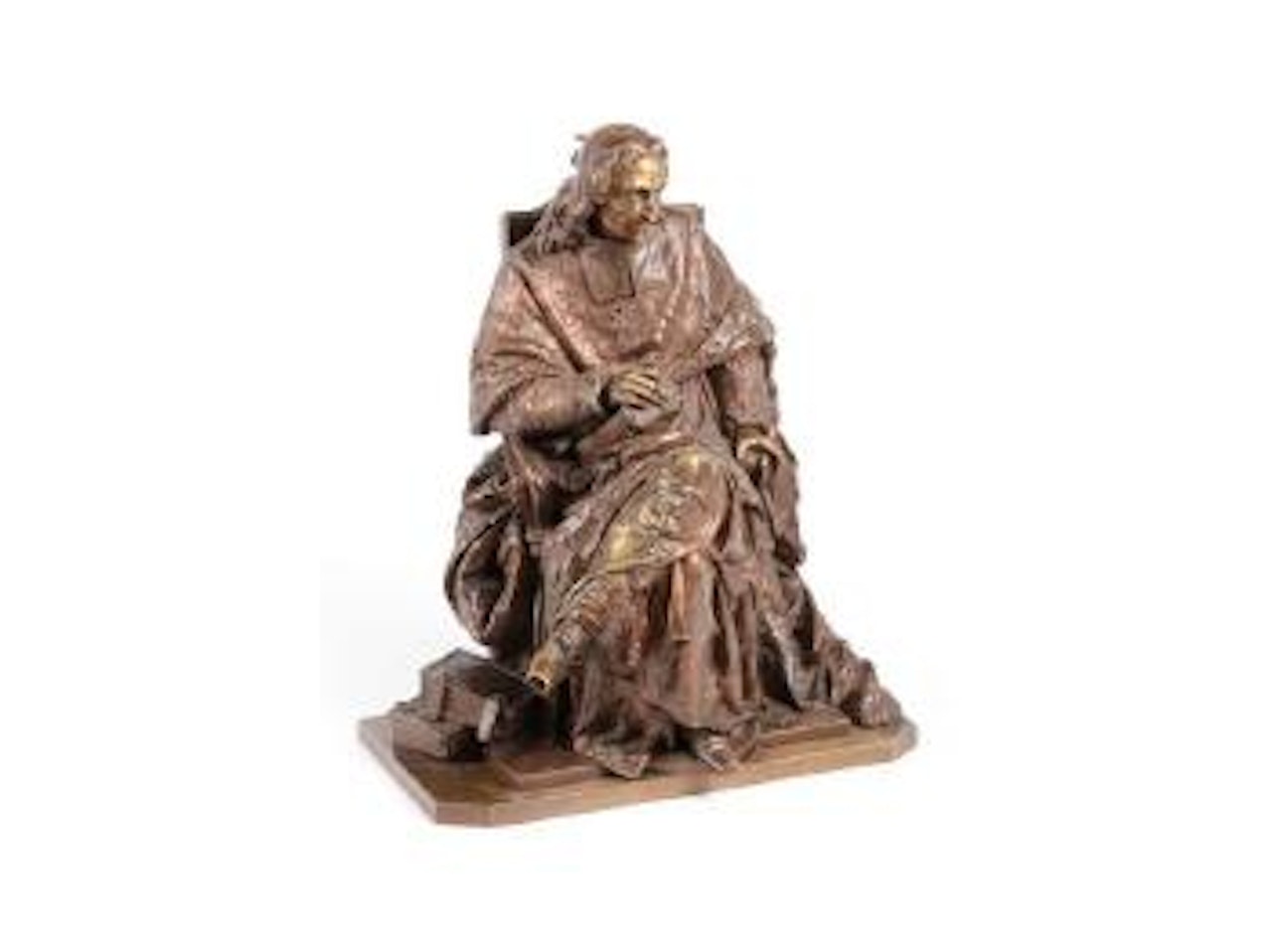 Bossuet – Cardinal assis , by Albert-Ernest Carrier-Belleuse