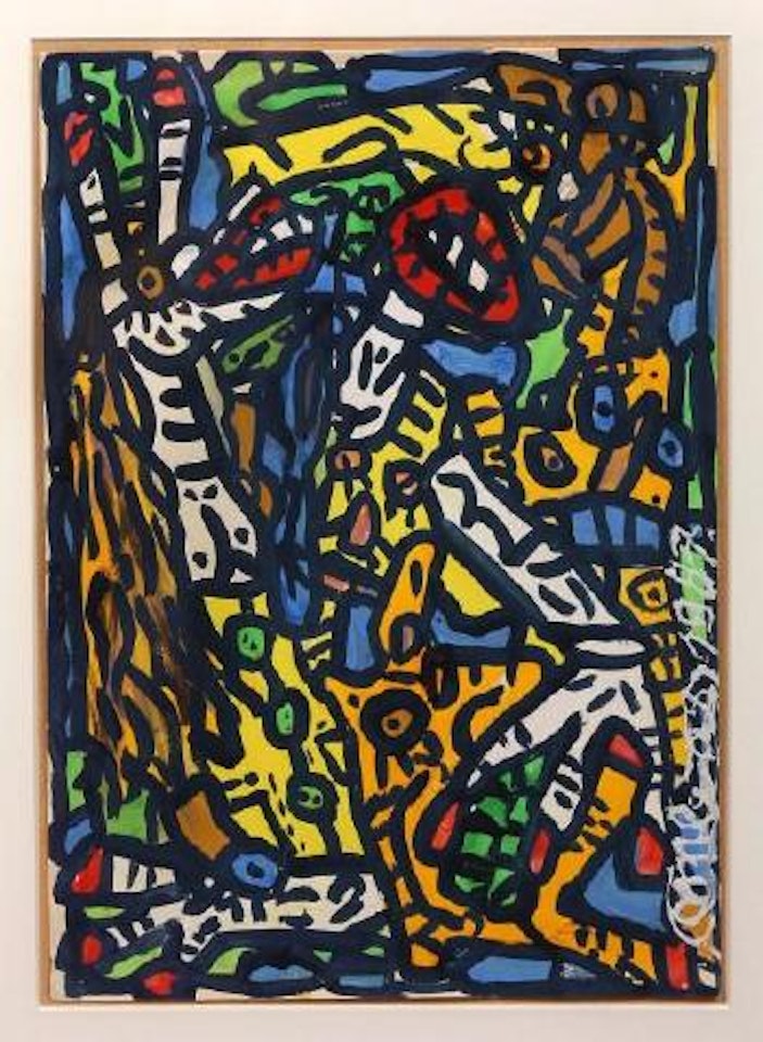Monsieur Jovial et sa copine chevaline... ,
1987 by Robert Combas