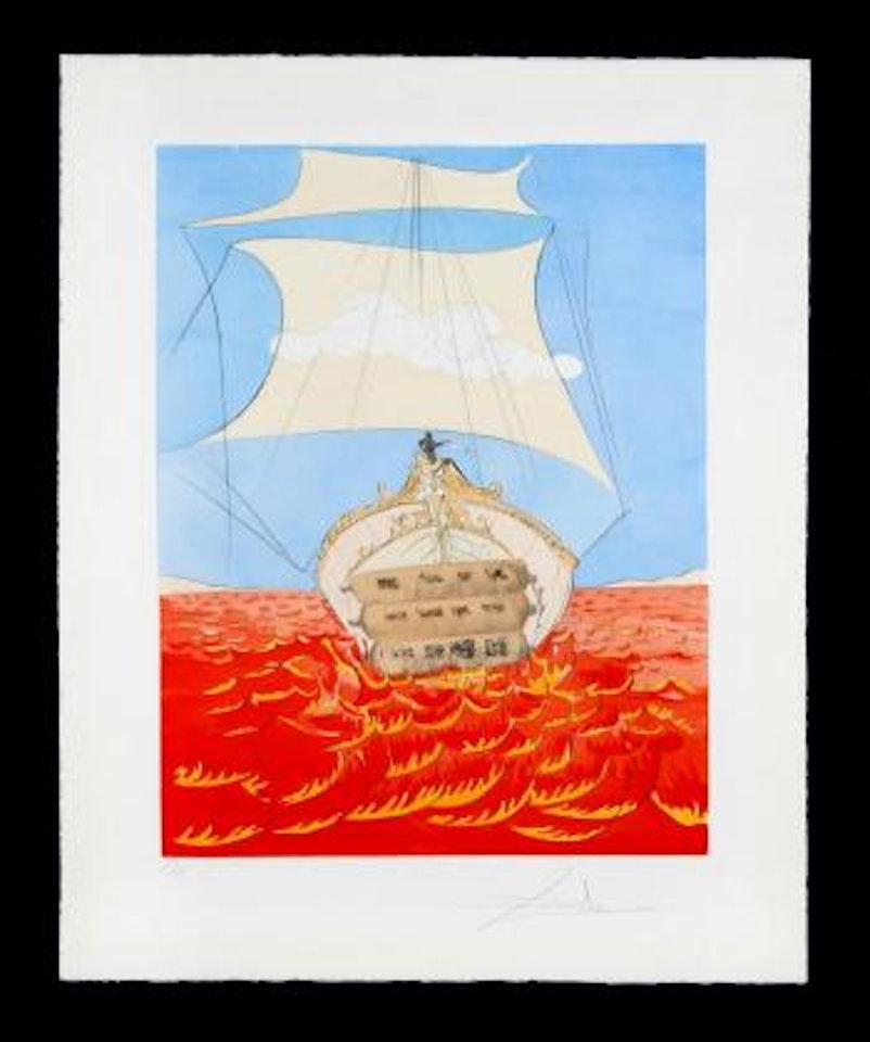 Tribe of Israel (Levi) ,
1973 by Salvador Dali