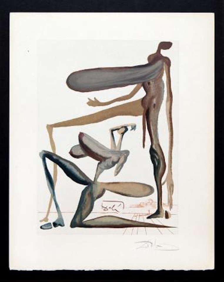 Prodigality, from The Divine Comedy ,
1964 by Salvador Dali