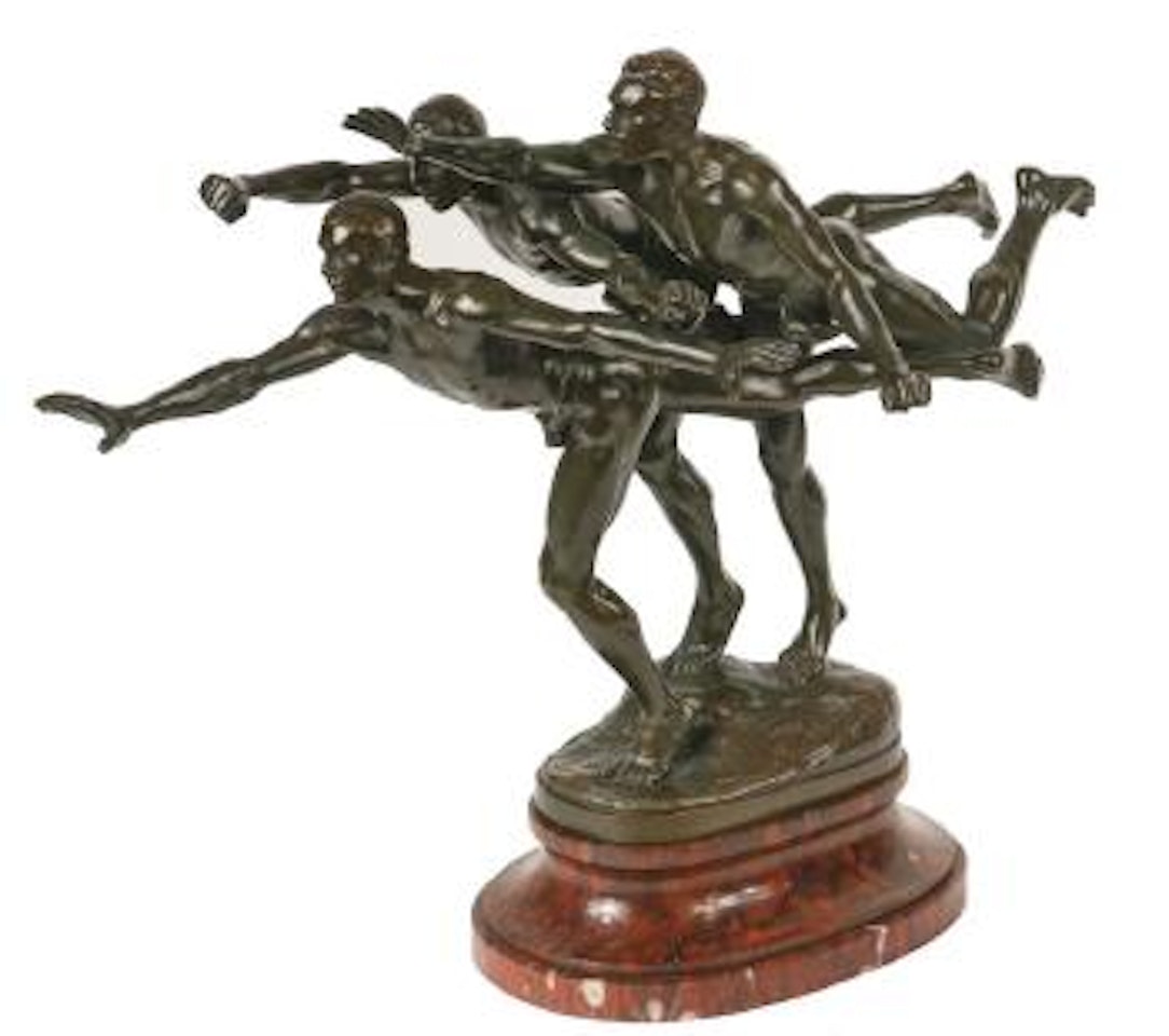 Au But (To Goal) , by Alfred Boucher