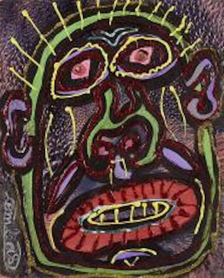 Rien ? Quoi ? Lorsque ! Queue ! Ne soyez pas vulgaire. Le con de ta mère (maudite !) ,
1997 by Robert Combas