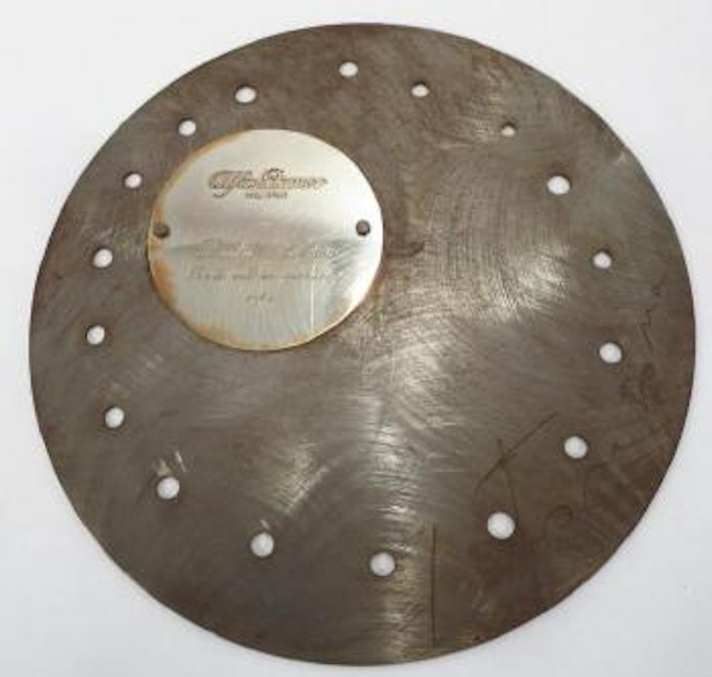 Alfa Romeo Discus , by Lucio Fontana