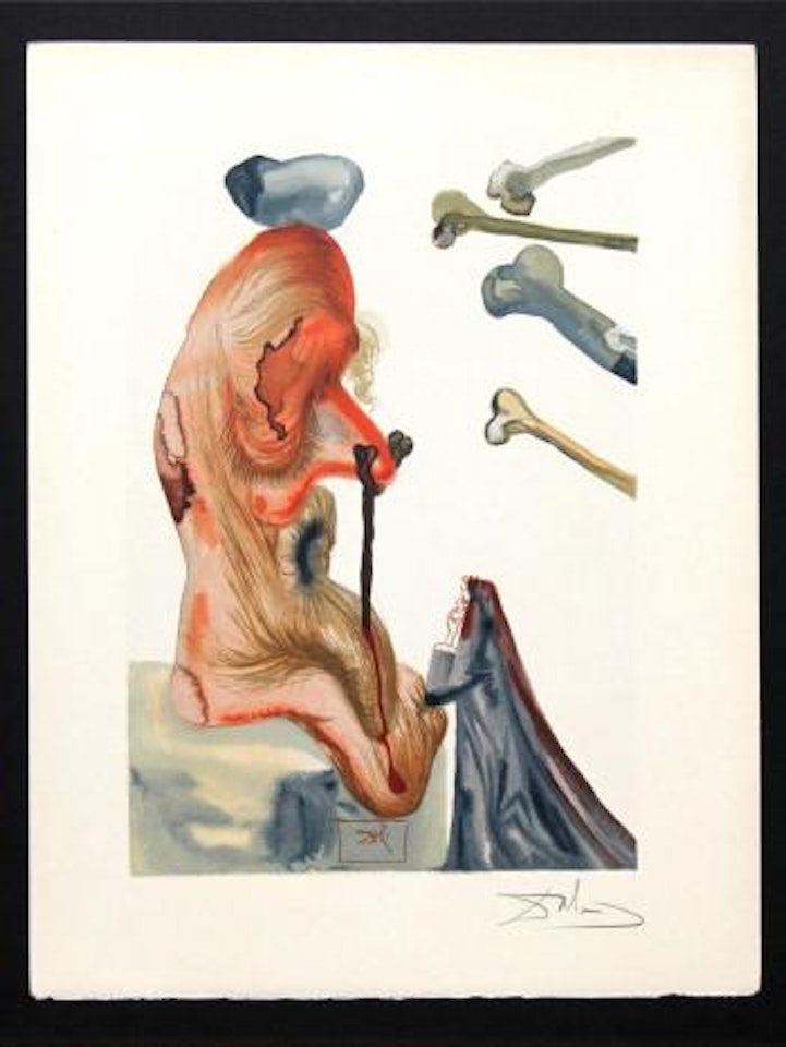 The flatterer ,
1964 by Salvador Dali