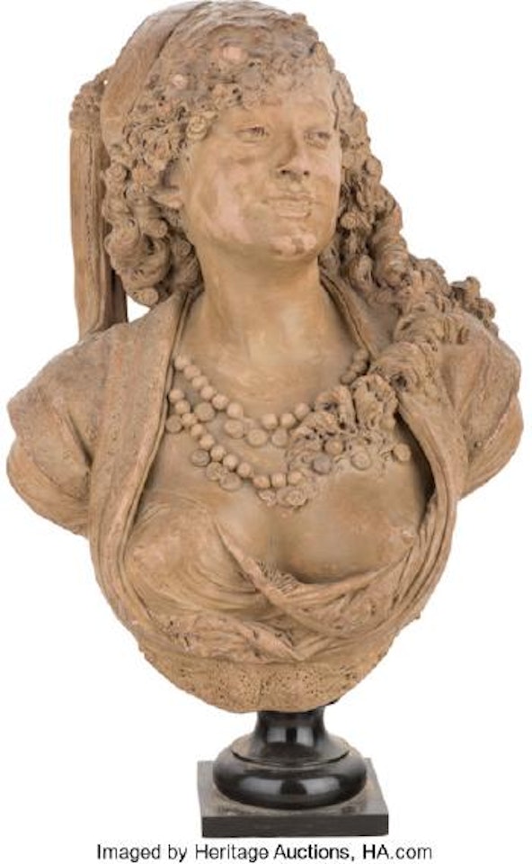 Bust of a woman , by Albert-Ernest Carrier-Belleuse