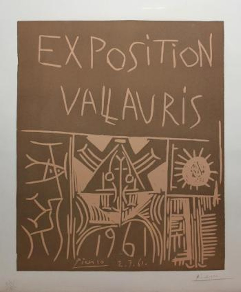 Exposition Vallauris 1961 ,
1961 by Pablo Picasso