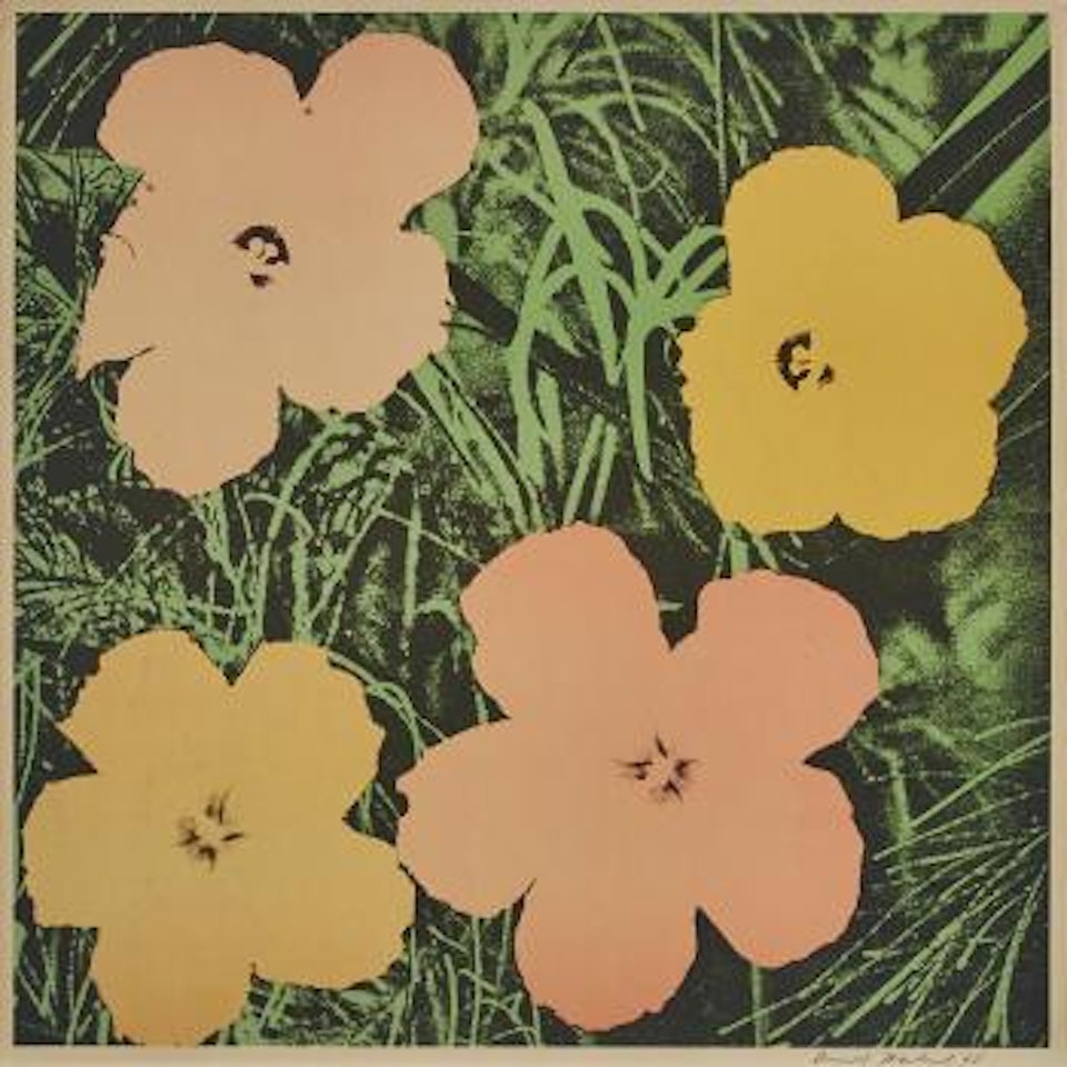 Flowers ,
1964 by Andy Warhol