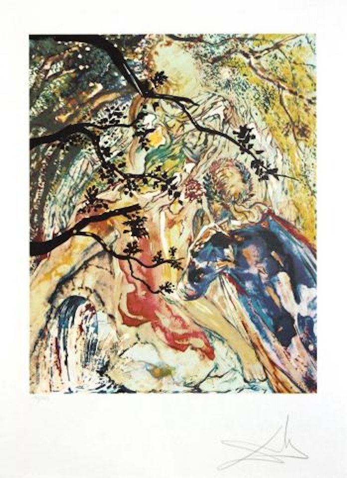 Lancelot and Guinevere ,
1979 by Salvador Dali