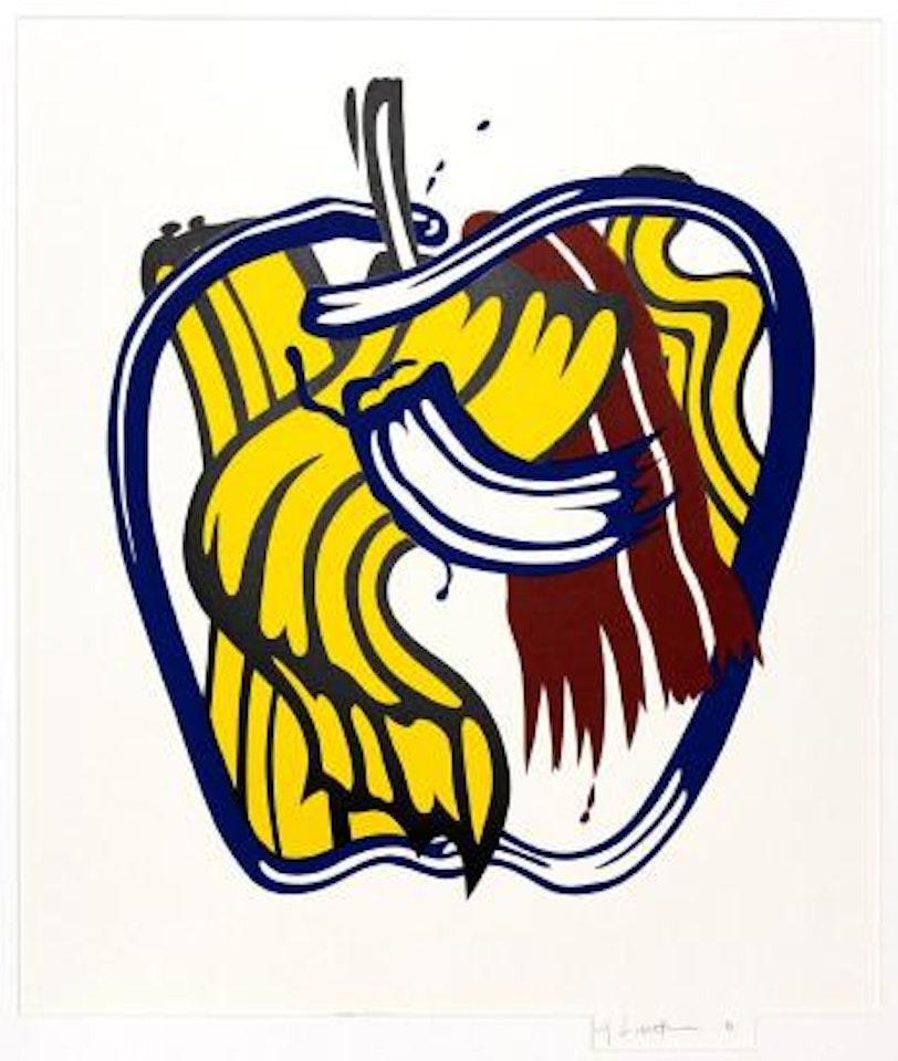 Apple ,
1981 by Roy Lichtenstein