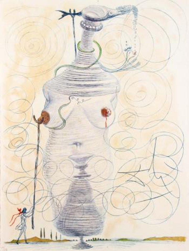 Large Flask ,
1967 by Salvador Dali