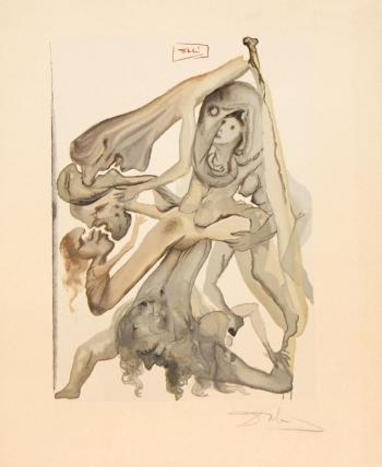 News of the Limbos ,
1964 by Salvador Dali