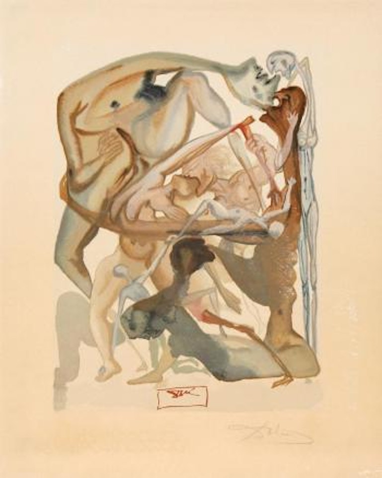 In dark limbo ,
1964 by Salvador Dali