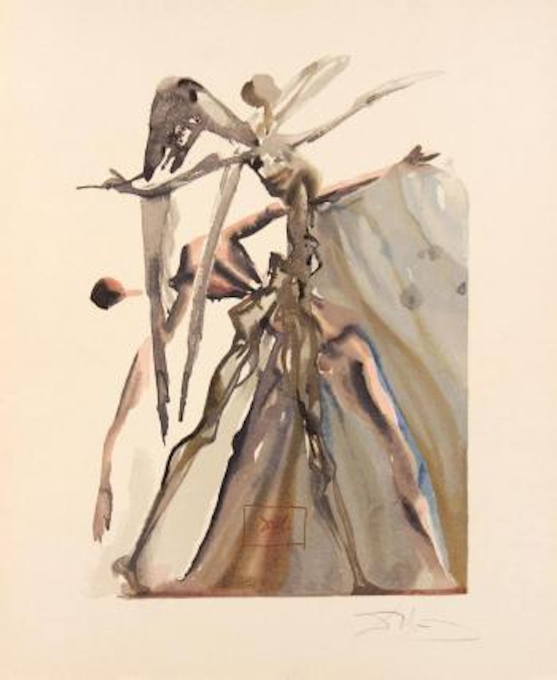 The Powers of Soul ,
1964 by Salvador Dali
