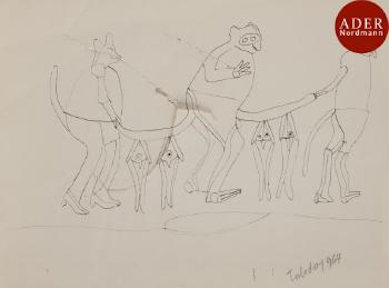 Personnage ,
1964 by Francisco Toledo