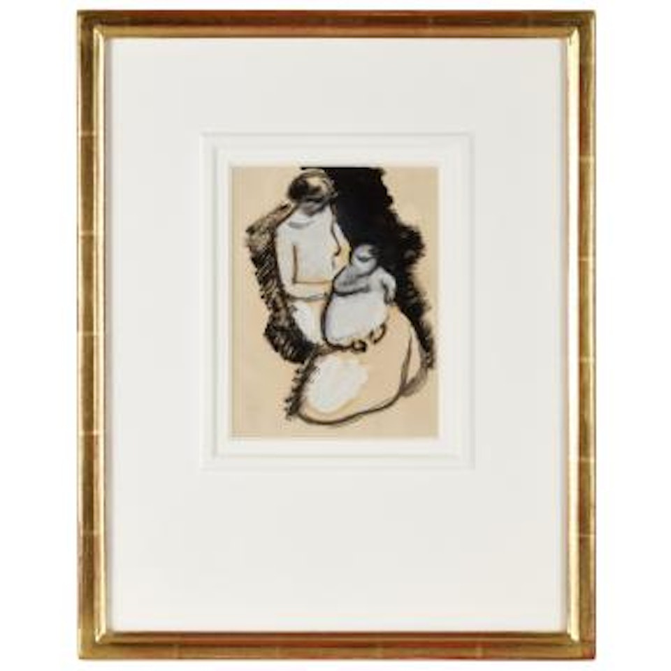 Mother and child , by Samuel John Peploe