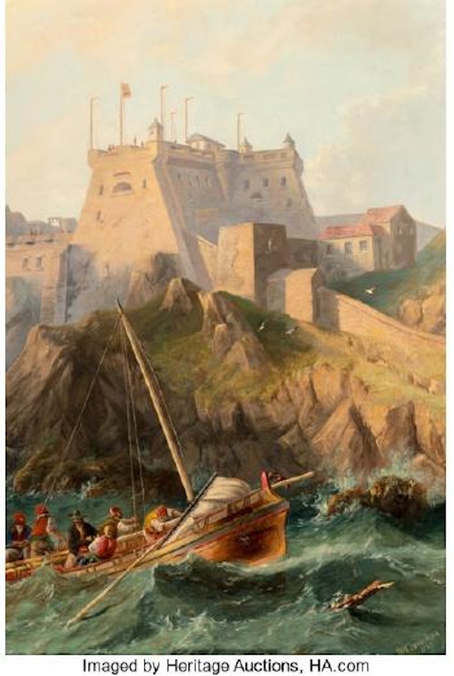 Morro Castle, Cuba ,
1851 by John Wilson Carmichael